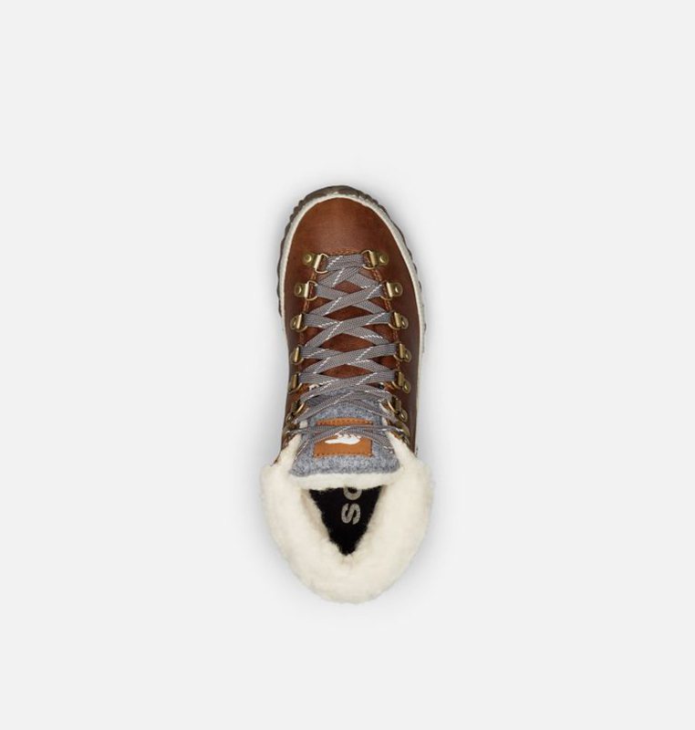 Sorel Dam Vinterkängor Brun - Out N About™ Plus Conquest Låga - XNT-357804